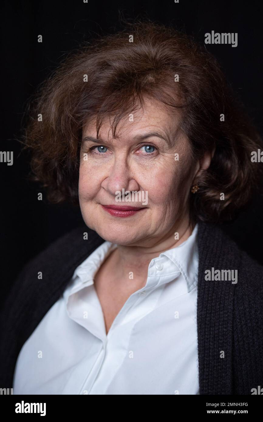 Anne Le Ny attending a Portrait Session during the 30th Gerardmer