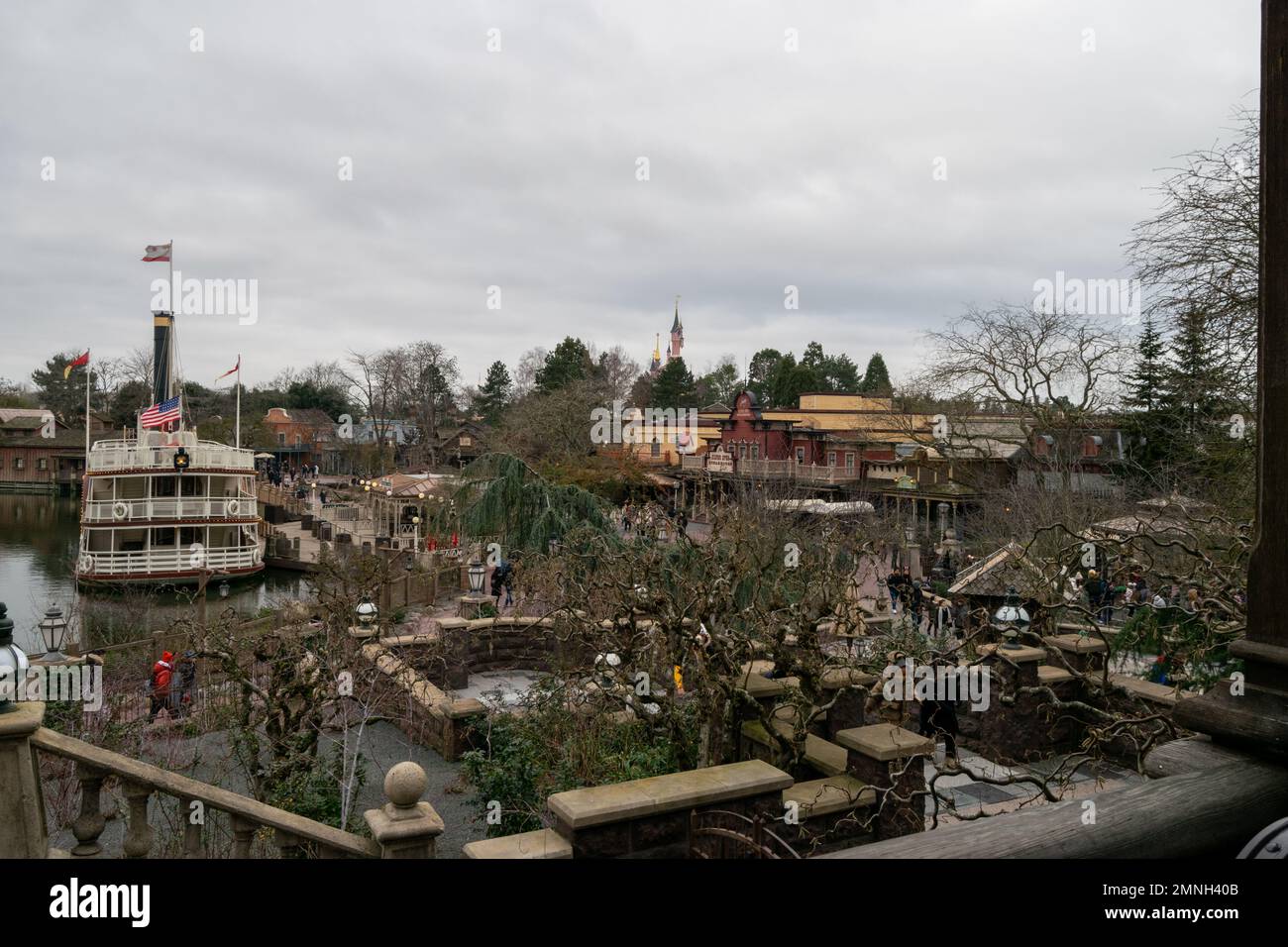 Disneyland Paris view from Phantom Manor, attractions and fun times at ...