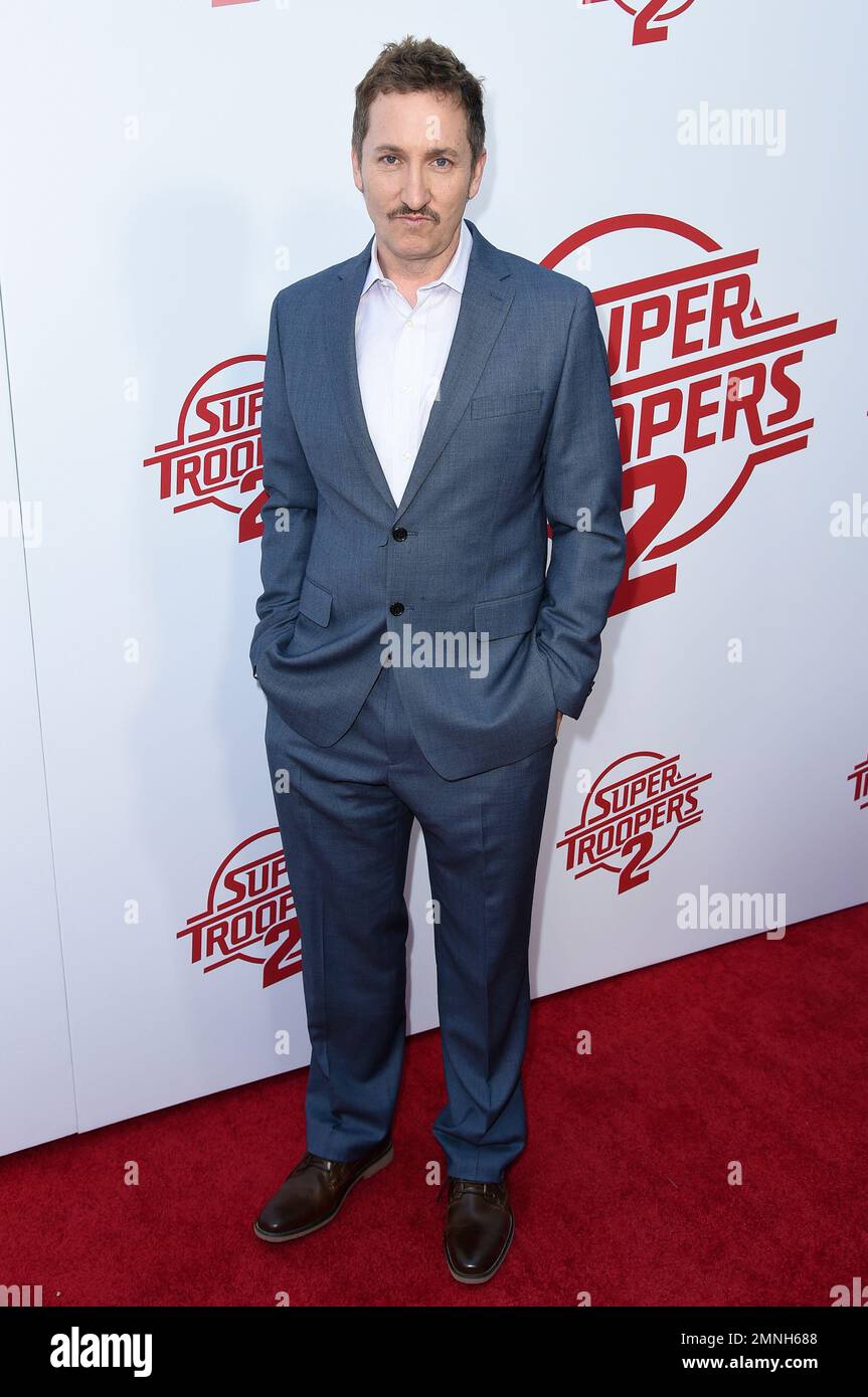 Paul Soter attends the LA Premiere of “Super Troopers 2” at ArcLight