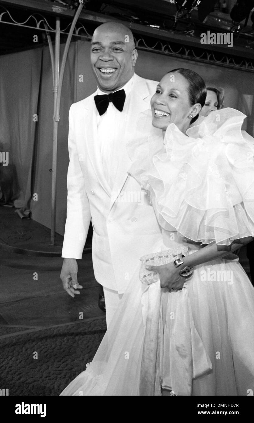 Geoffrey Holder and Carmen de Lavallade at the premiere of Annie at ...