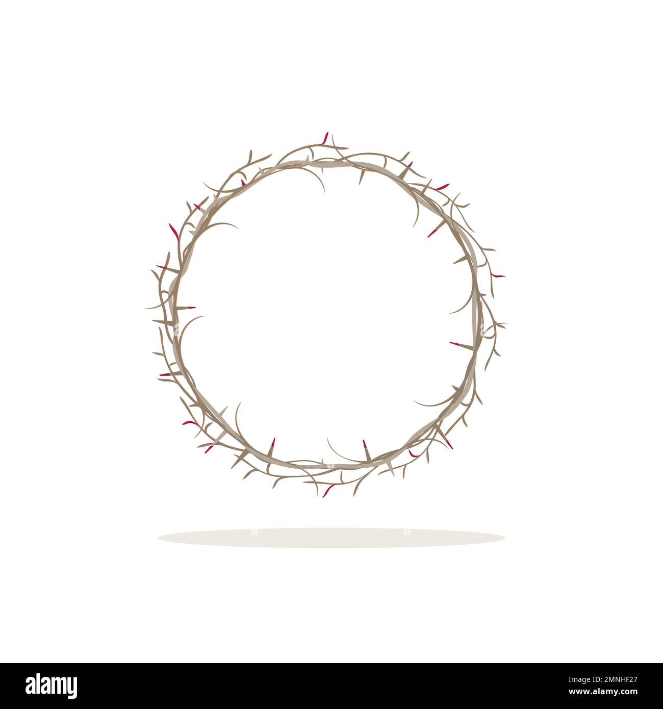 Holy week. The Passion of the Christ. The Crown of thorns. Catholic