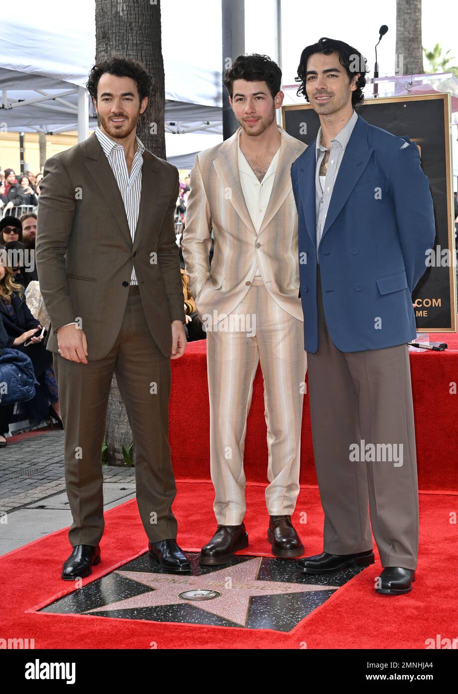 Los Angeles, USA. 30th Jan, 2023. Kevin Jonas, Nick Jonas & Joe Jonas