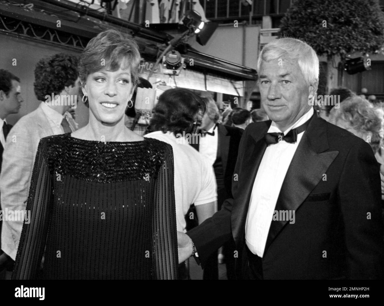 Carol and Joe Hamilton at the premiere of Annie at Mann's