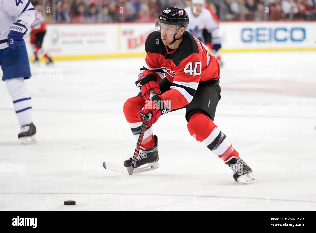 New Jersey Devils right wing Jaromir Jagr (68) during the NHL game between  the New Jersey Devils and the Carolina Hurricanes Stock Photo - Alamy