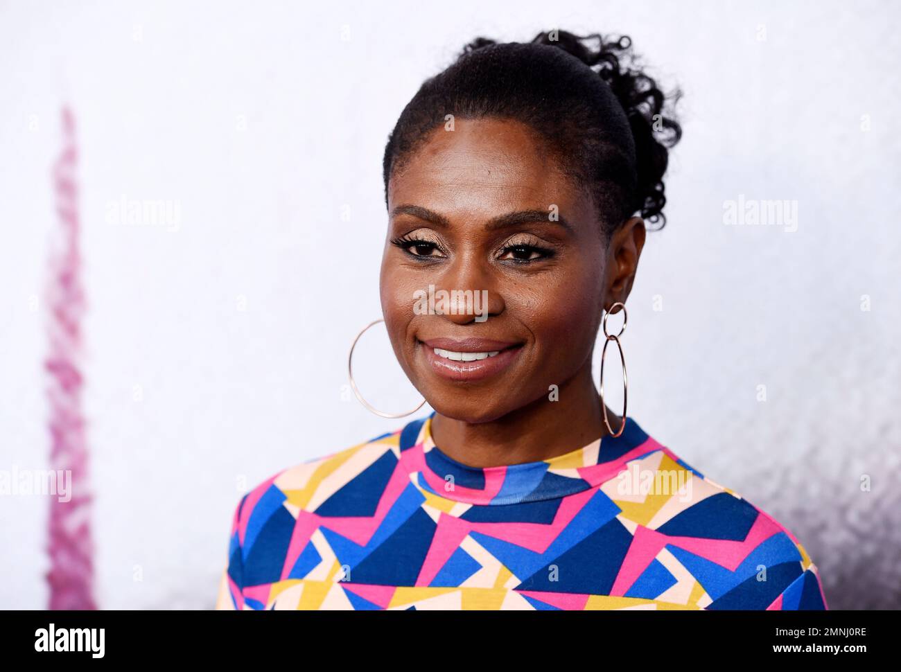 Adina Porter, a cast member in the television series "American Horror Story:  Cult," poses at an Emmy For Your Consideration screening of the show on  Friday, April 6, 2018, in Beverly Hills,