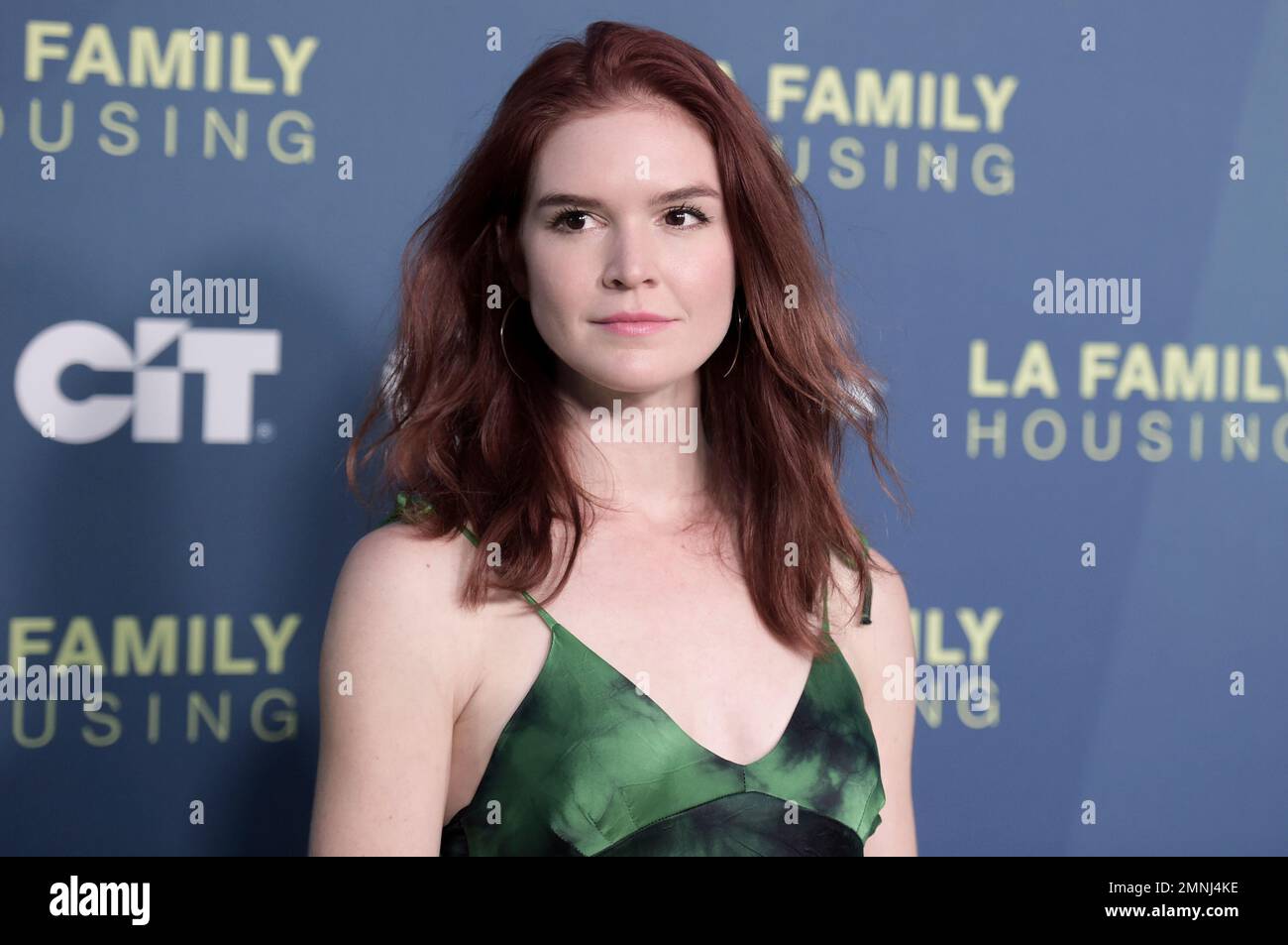Emily Tyra attends the 2018 LA Family Housing Awards at The Lot Studios