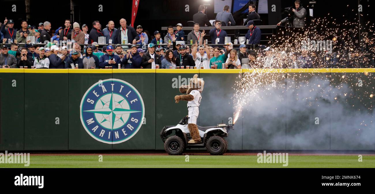 FILE - In this March 29, 2018, file photo, Seattle Mariners