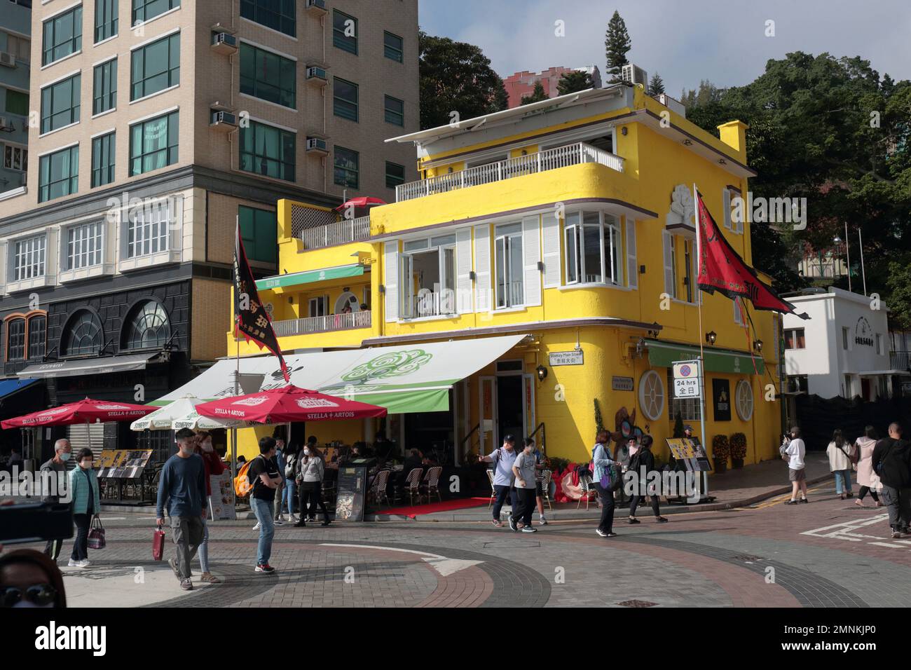 View of Stanley Main Street, south side of Hong Kong Island 23 January 2023 Stock Photo Alamy