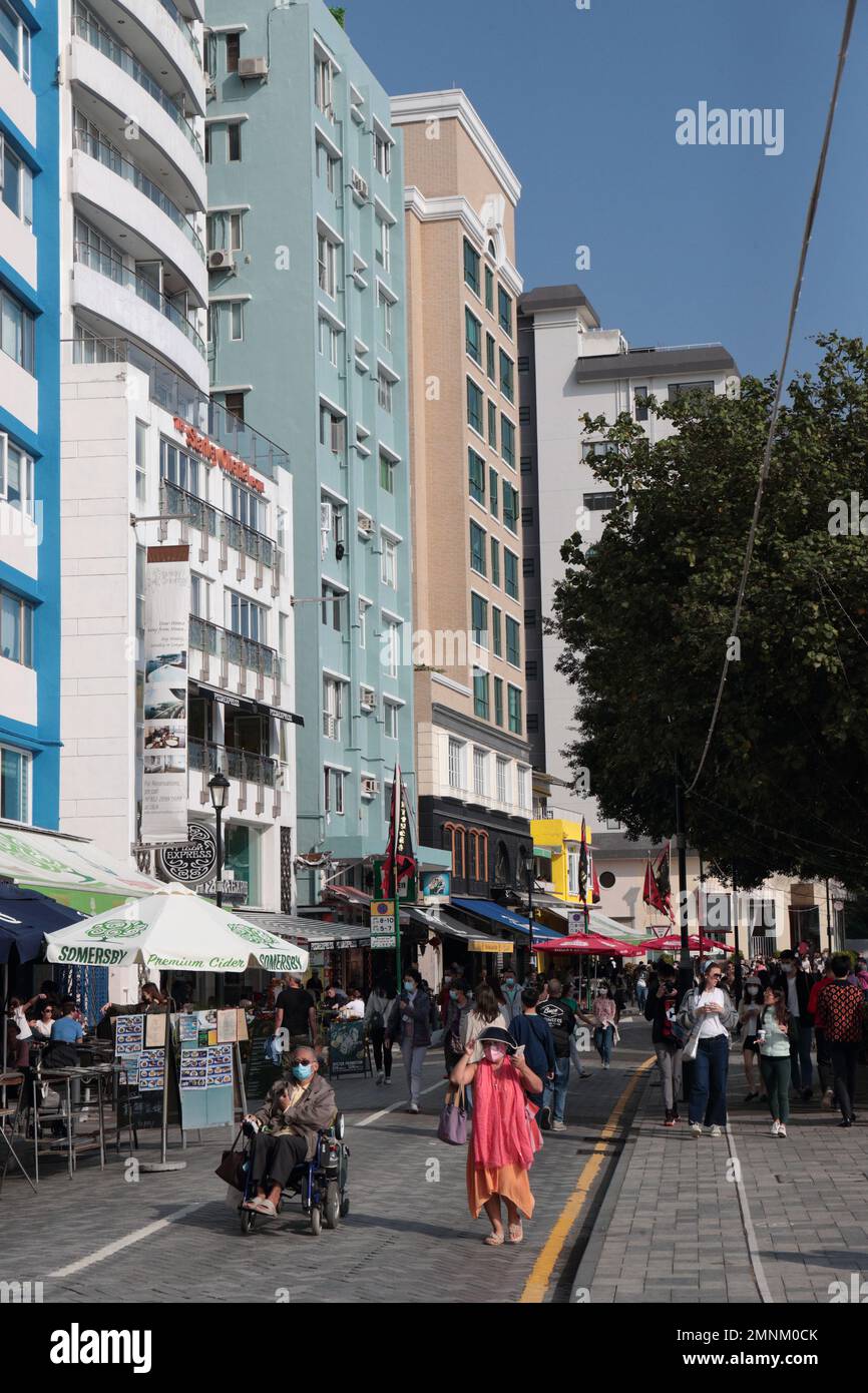 View of Stanley Main Street, south side of Hong Kong Island 23 January 2023 Stock Photo Alamy
