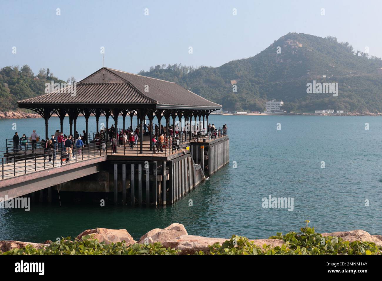 View of Stanley Pier, south side of Hong Kong Island 23 January 2023 Stock Photo Alamy