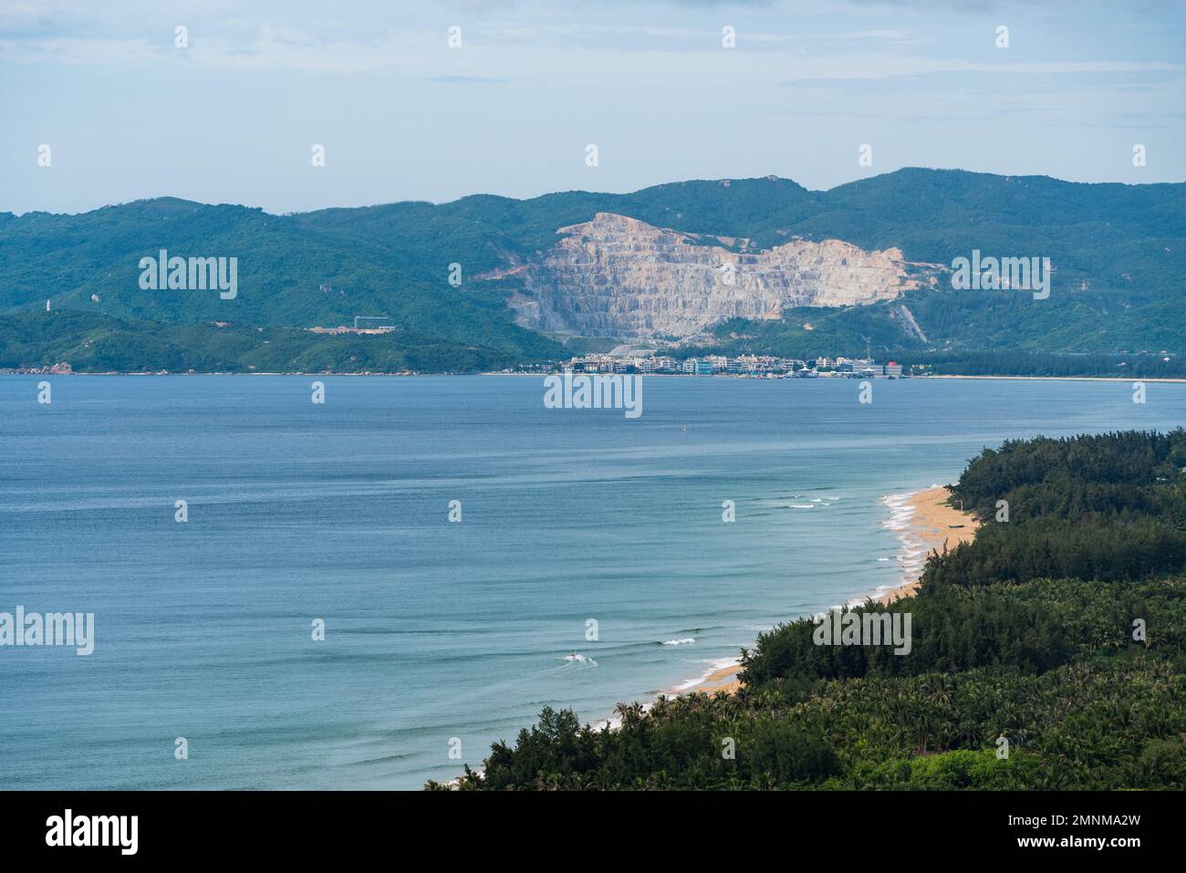 Sanya, hainan seaside scenery Stock Photo - Alamy