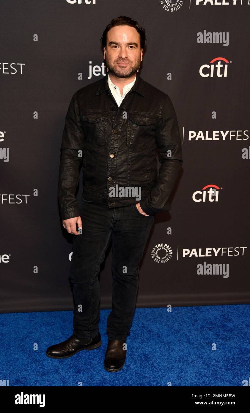 Johnny Galecki, a cast member in the television series "The Big Bang