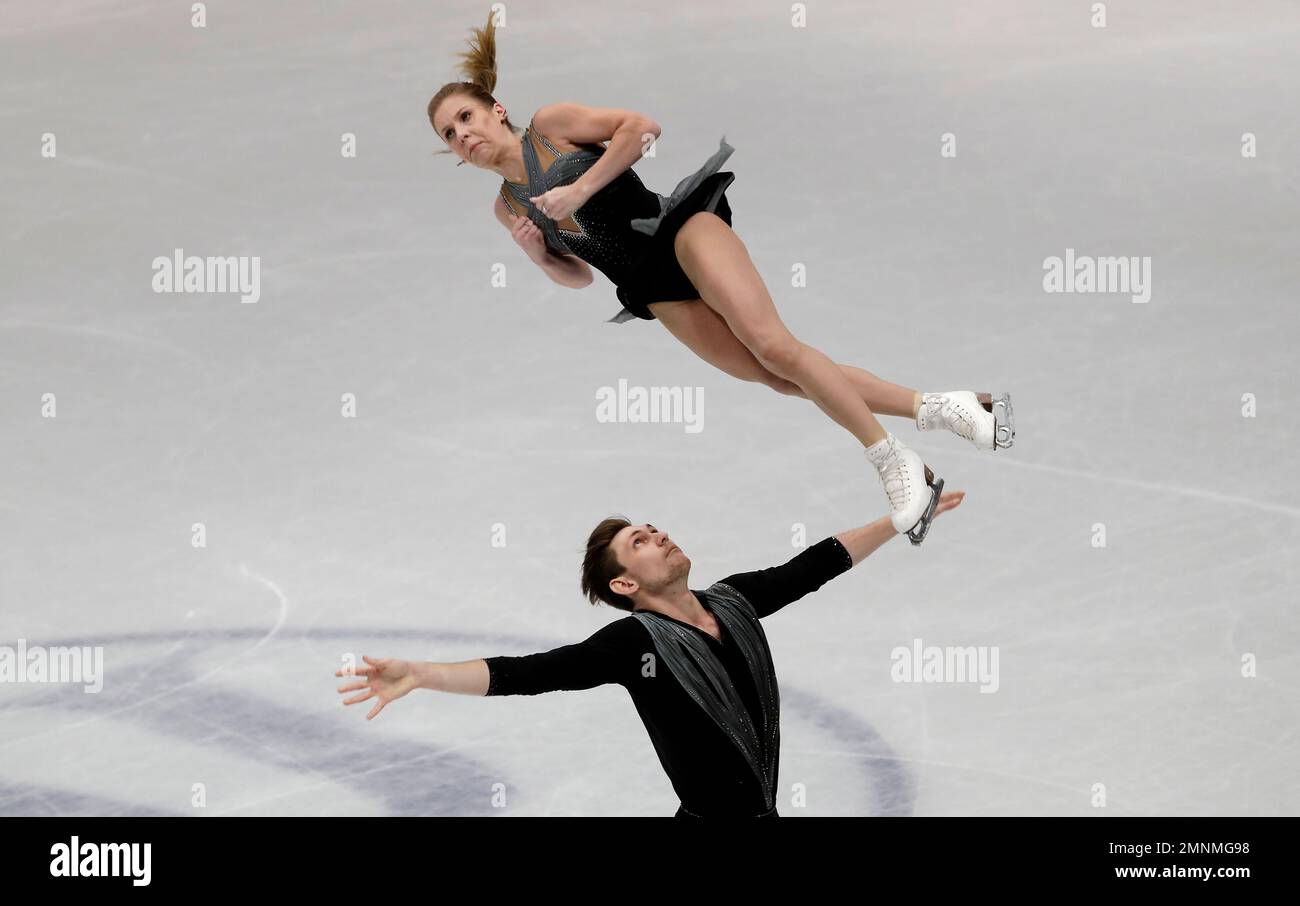 Australia's skaters Ekaterina Alexandrovskaya and Harley Windsor