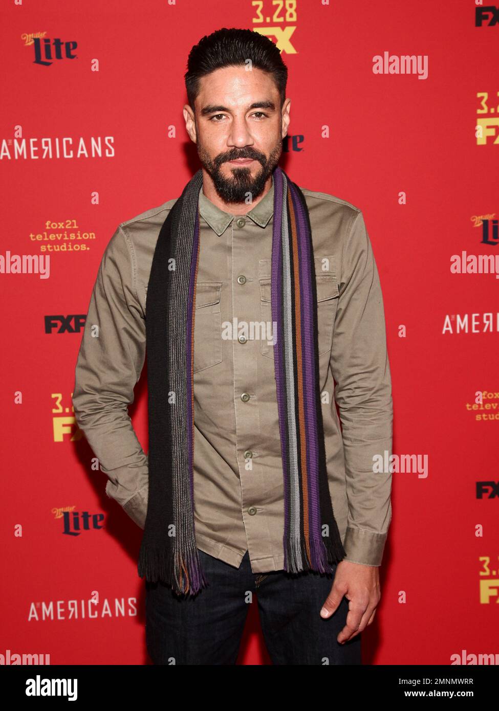 Clayton Cardenas attends the premiere of FX Networks' 