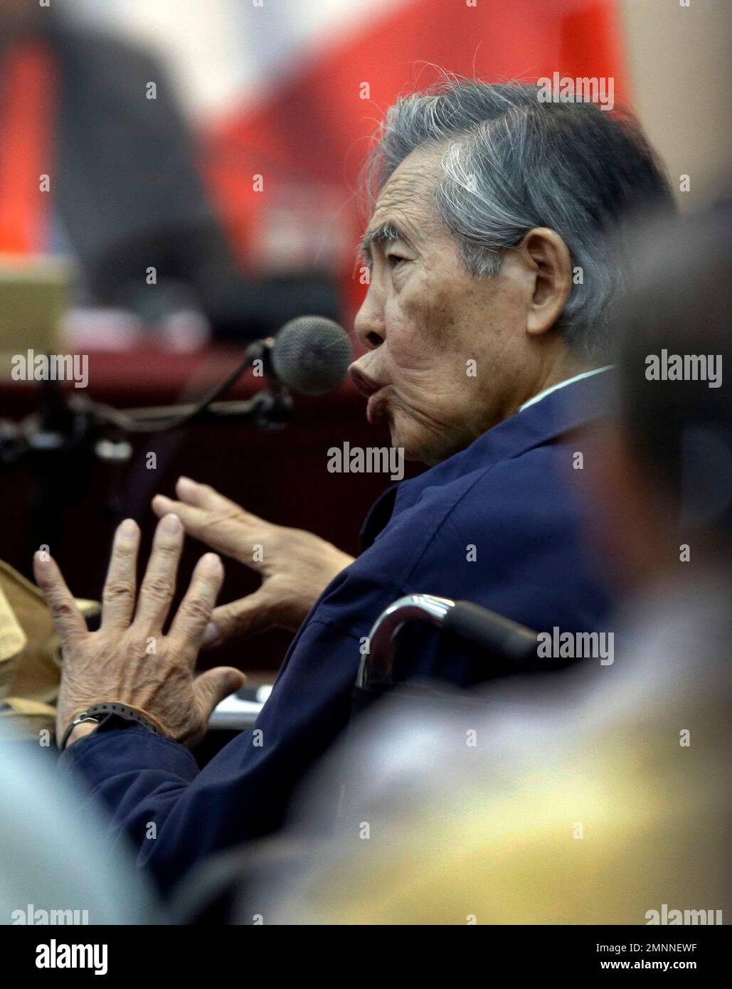 former-president-alberto-fujimori-testifies-in-a-courtroom-at-a