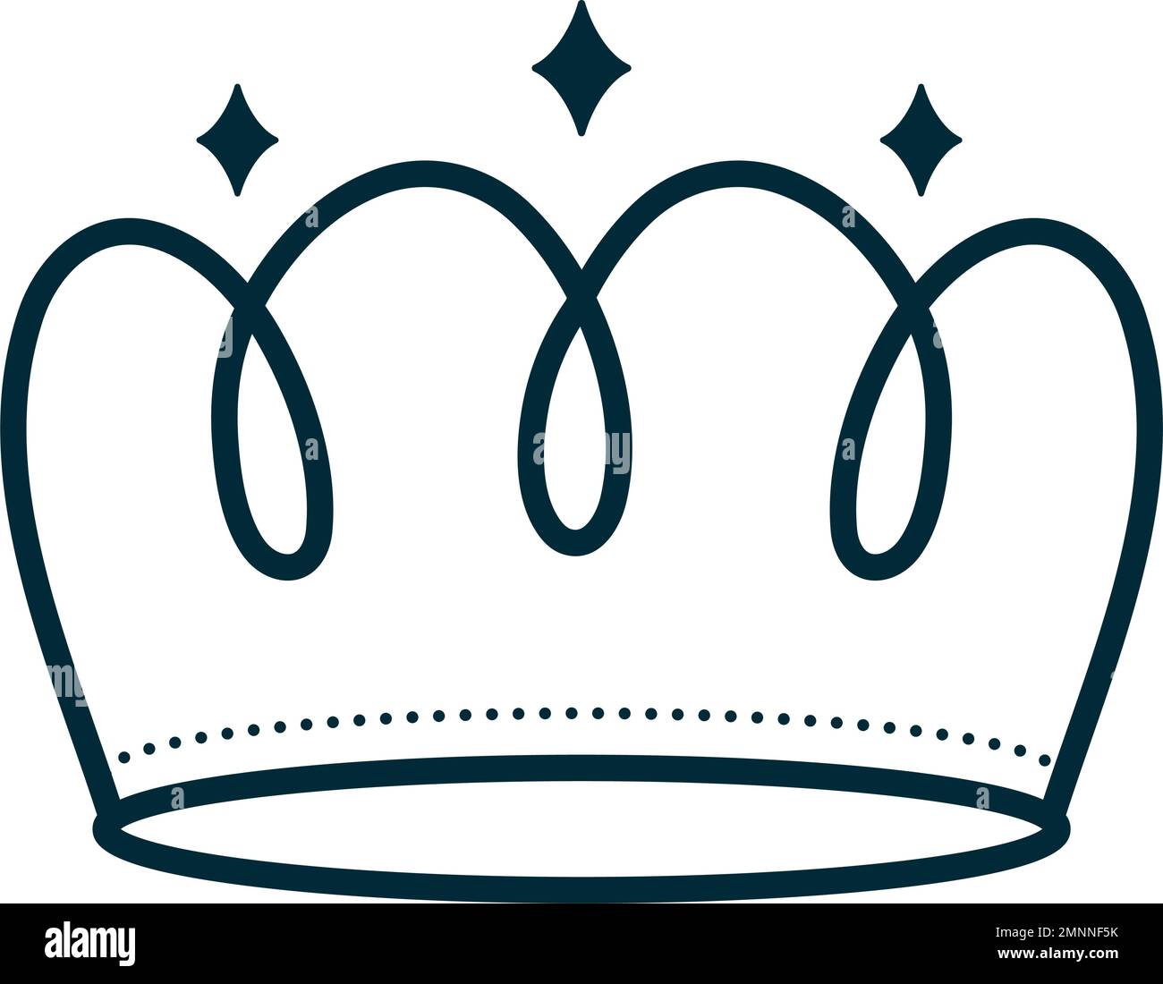beautiful crown icon Stock Vector Image & Art - Alamy