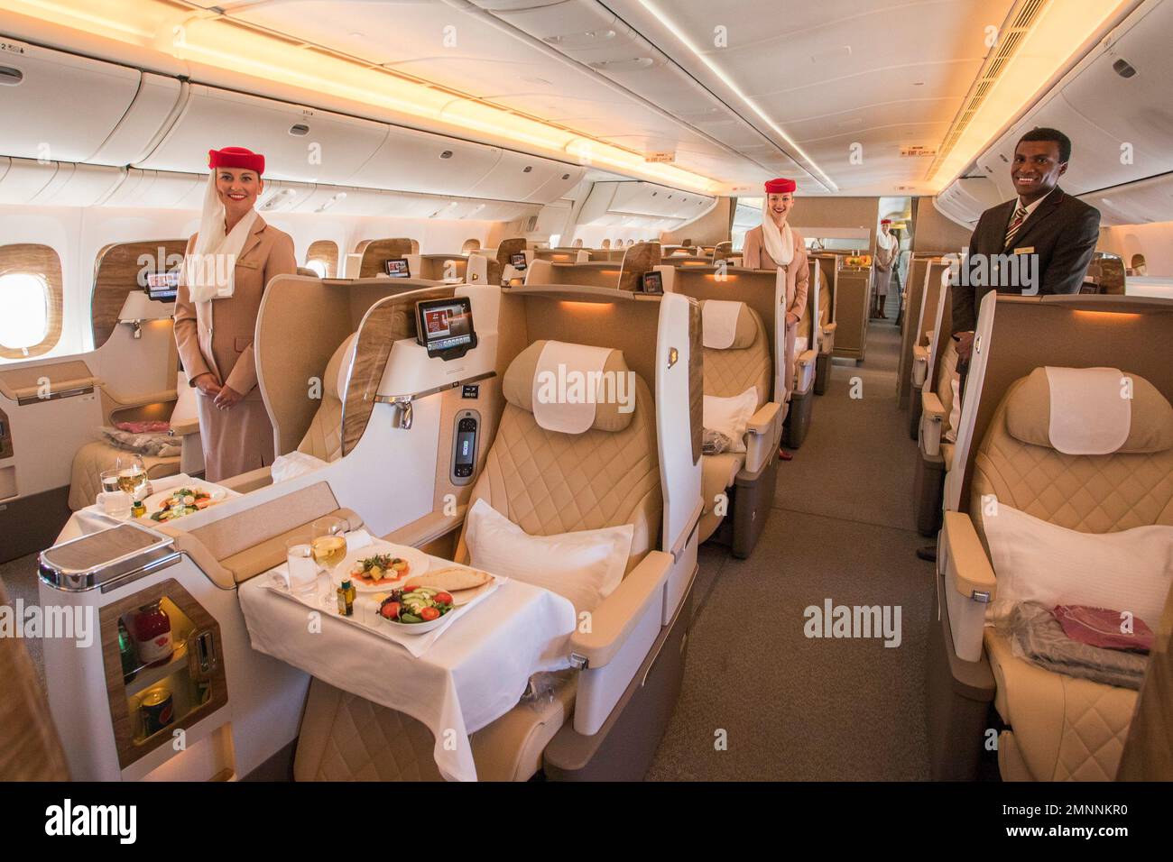 IMAGE DISTRIBUTED FOR EMIRATES - Emirates Cabin Crew prepare to ...