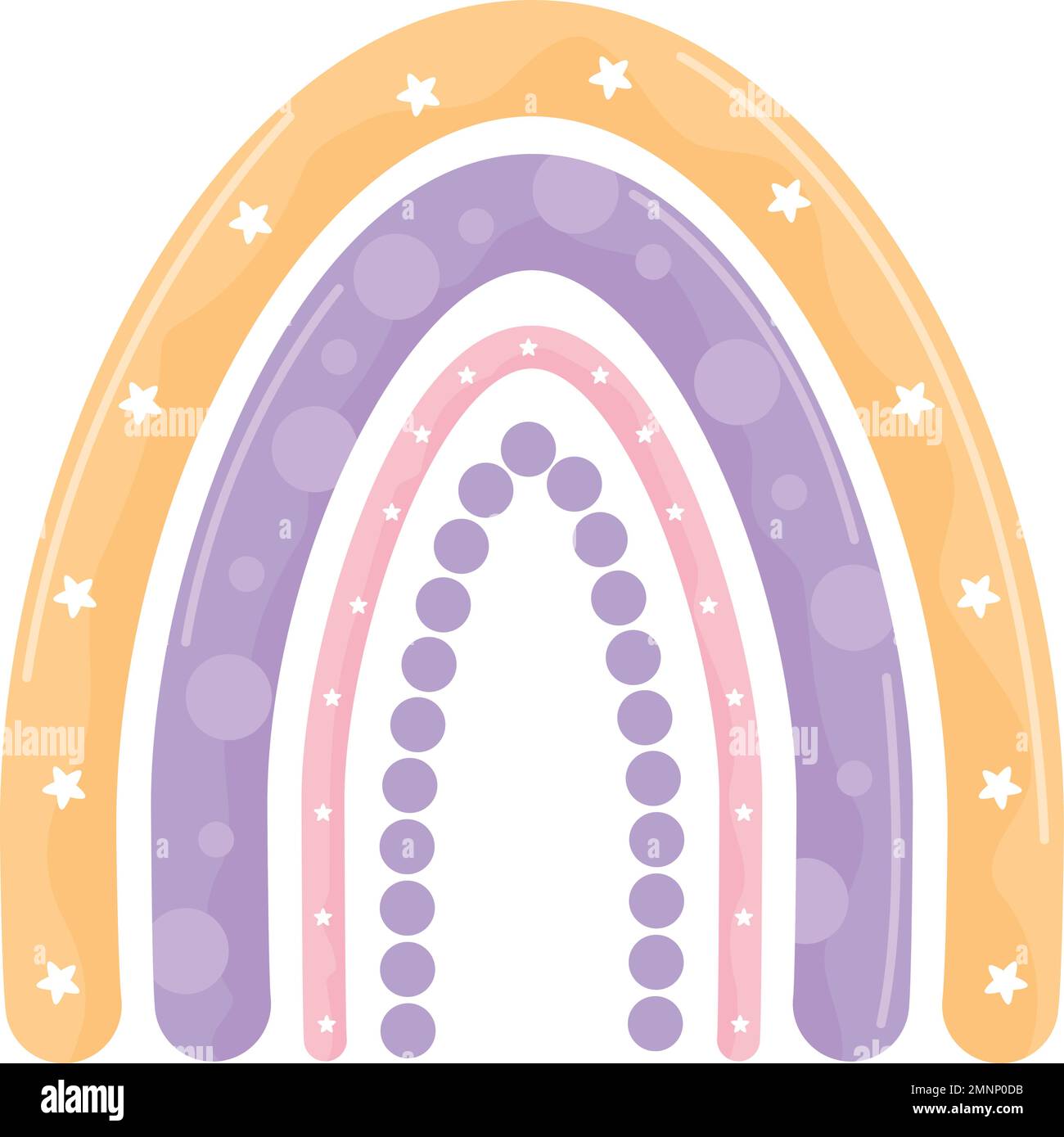 colorful rainbow illustration Stock Vector Image & Art - Alamy