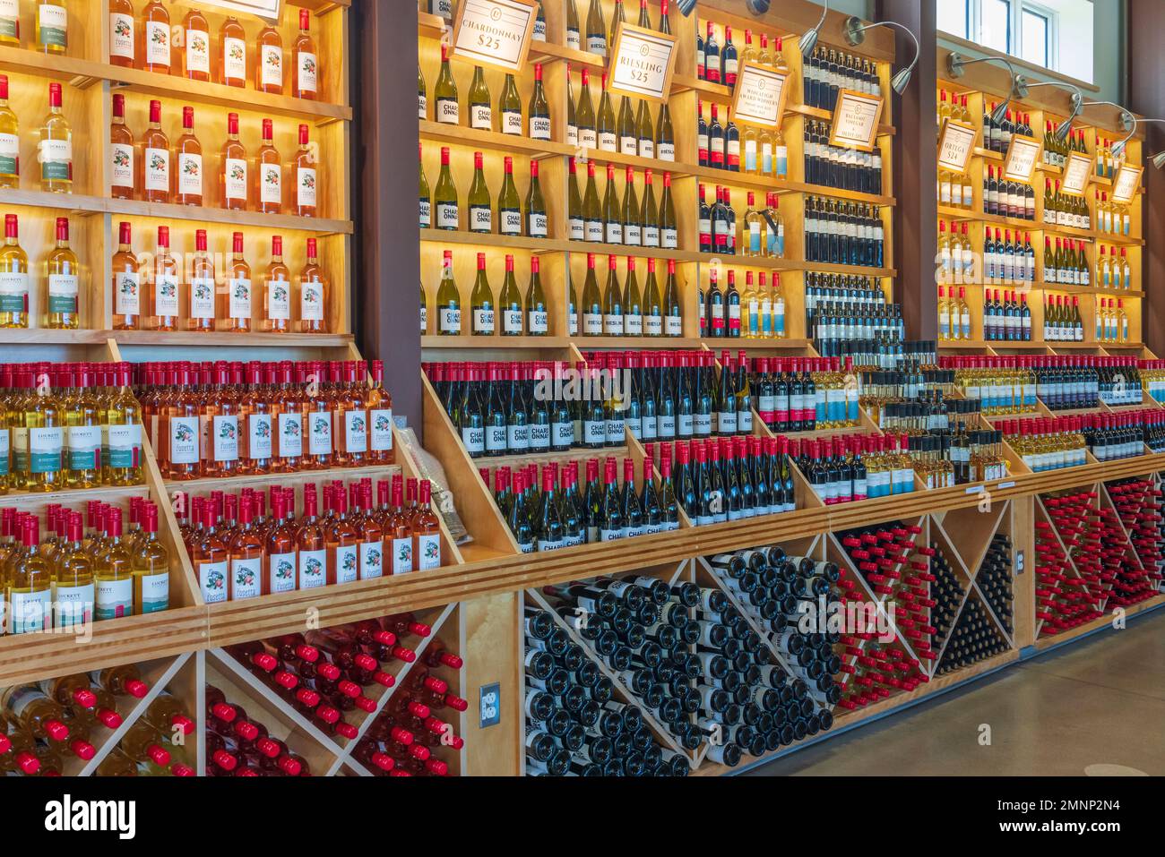 Wine store at the Luckett Vineyards, Gaspereau Valley, Nova Scotia