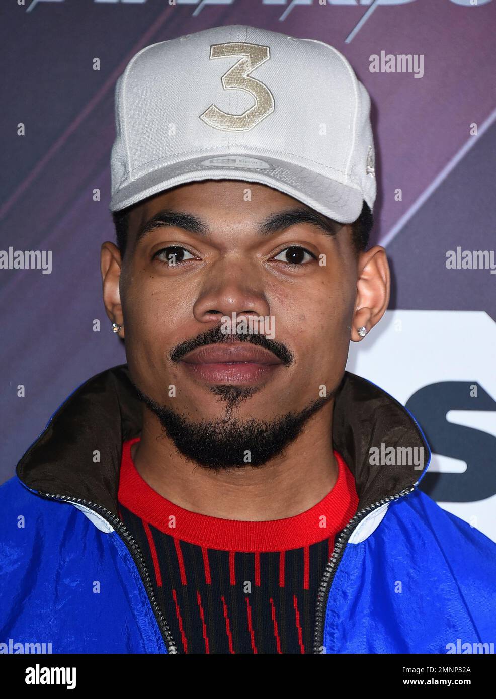 Chance the Rapper poses in the press room with the innovator of the ...