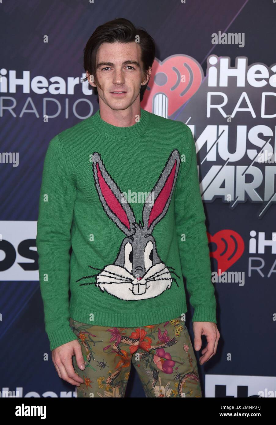 Drake Bell arrives at the iHeartRadio Music Awards at The Forum on ...