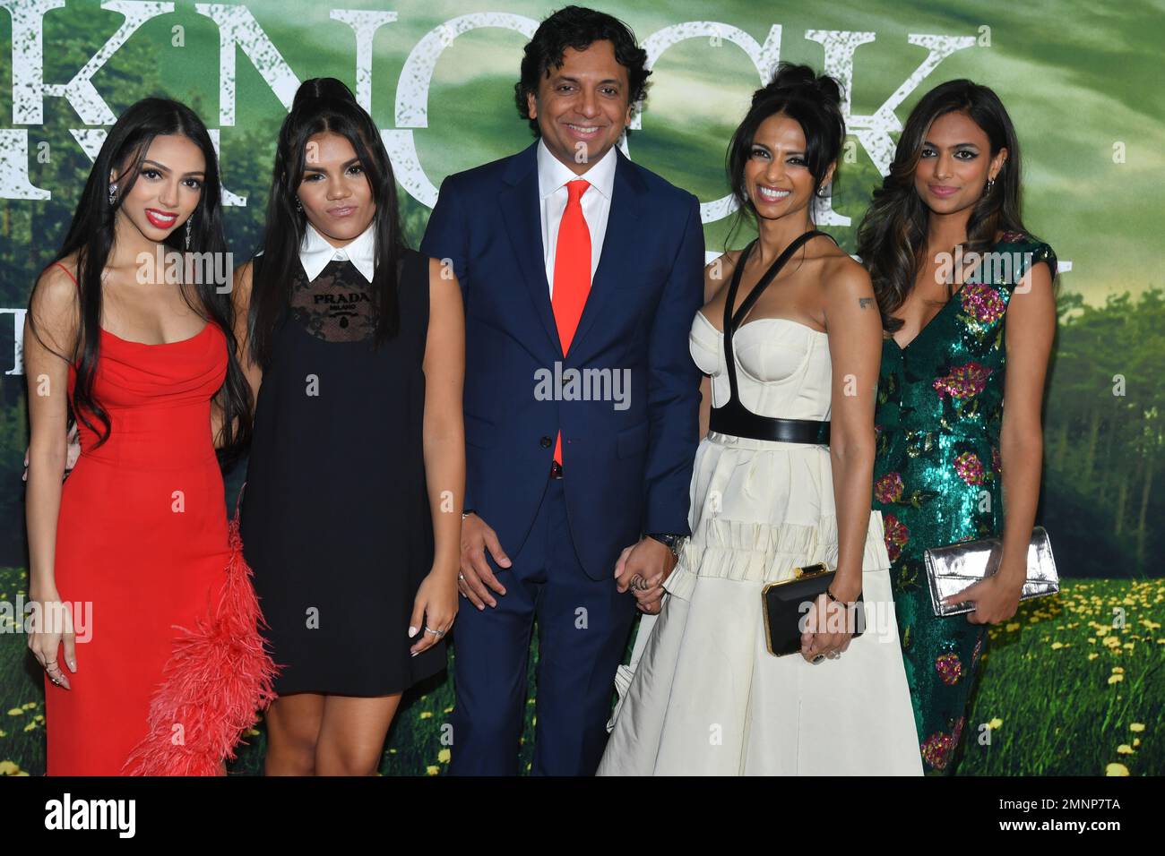 M. Night Shyamalan, Bhavna Vaswani and family attend Universal Pictures ...