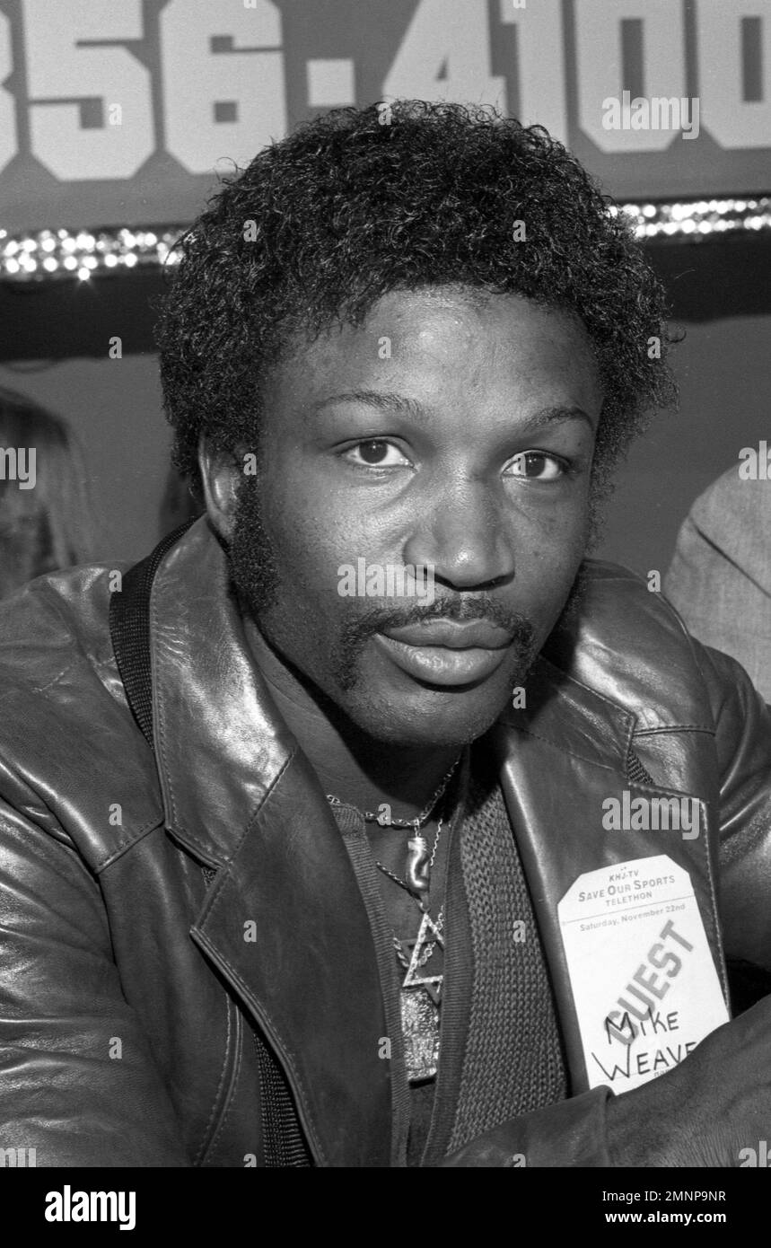 Mike Weaver at the Save Your Sports Telethon at KHJ TV Studios in Los