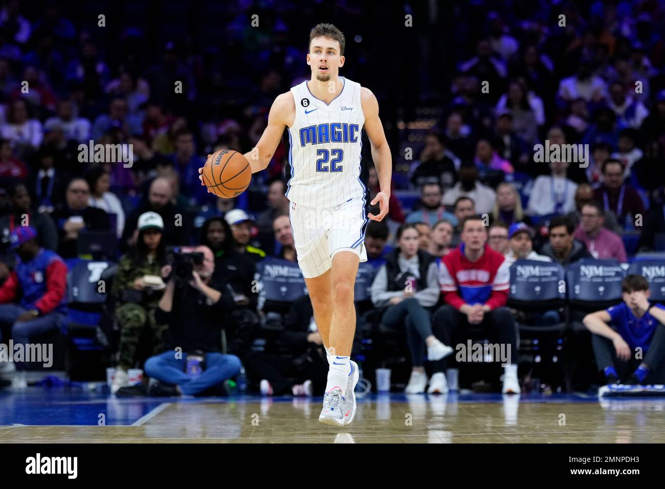 Orlando Magic's Franz Wagner plays during an NBA basketball game