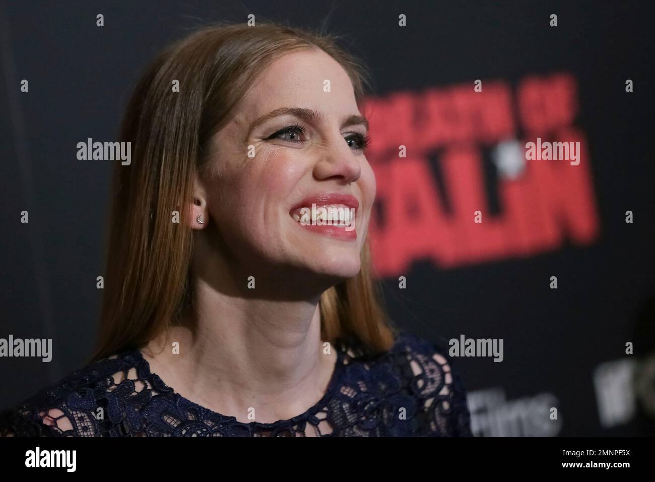 Actress Anna Chlumsky attends the premiere of IFC Films' "The Death of