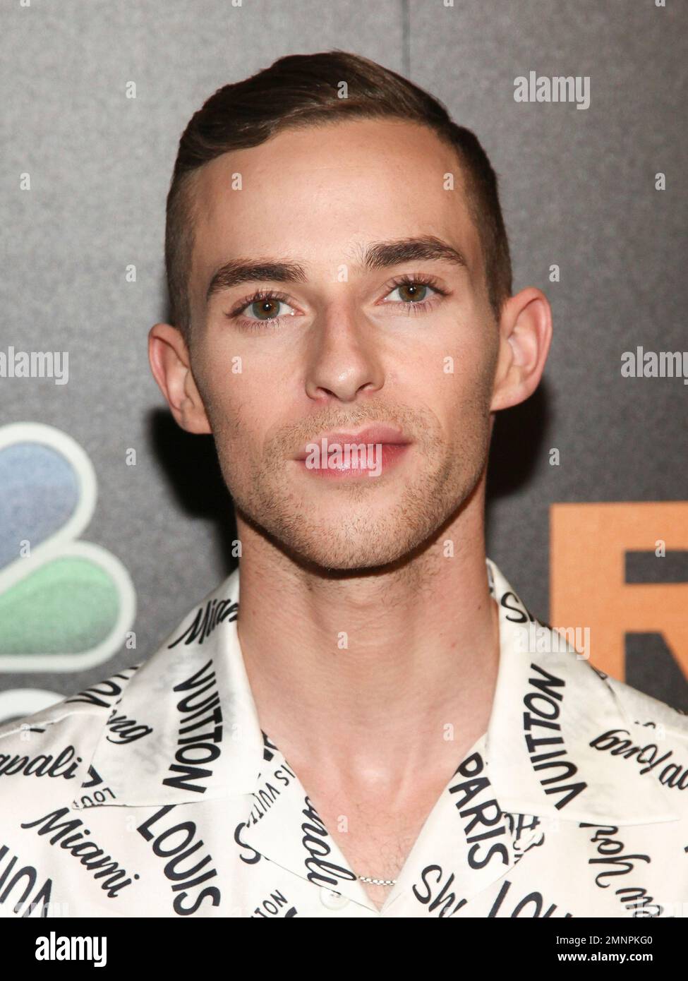 Adam Rippon attends the premiere of NBC's 