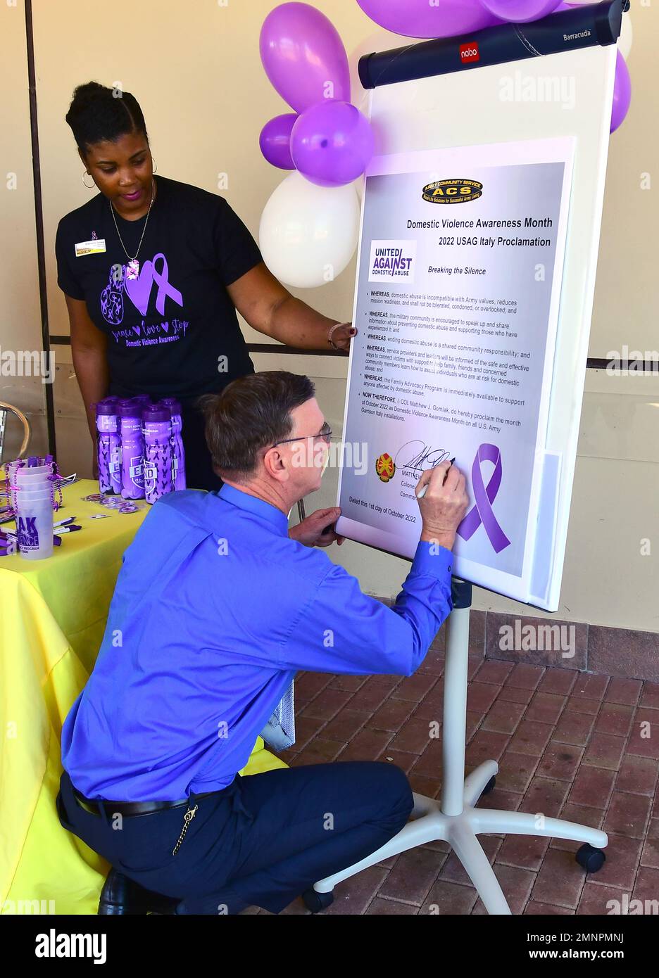 Monthlong Purple Ribbon Campaign to Raise Domestic Violence Awareness