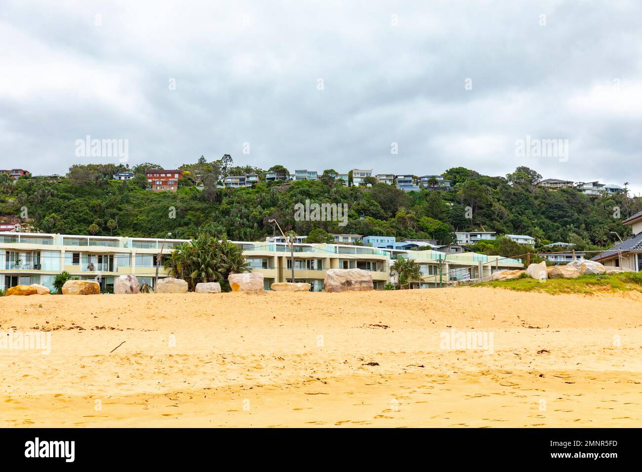 Collaroy beach suburb Sydney on the northern beaches,NSW,Australia