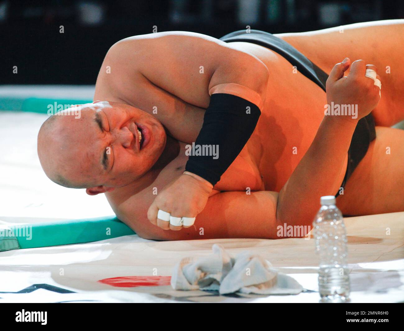 Byamba World champion sumo wrestler Byamba Ulambayar participates in a