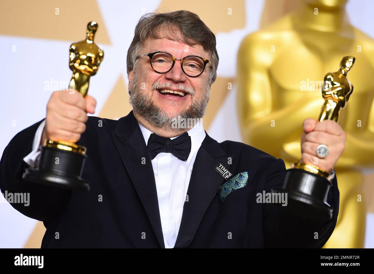Guillermo del Toro, winner of the awards for best director and best