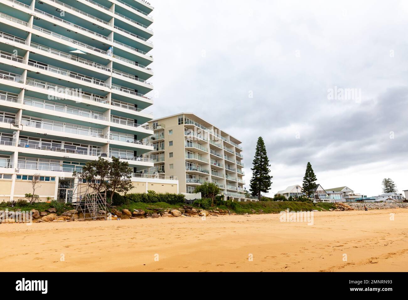 Collaroy beach Sydney Australia apartment unit building with ocean view