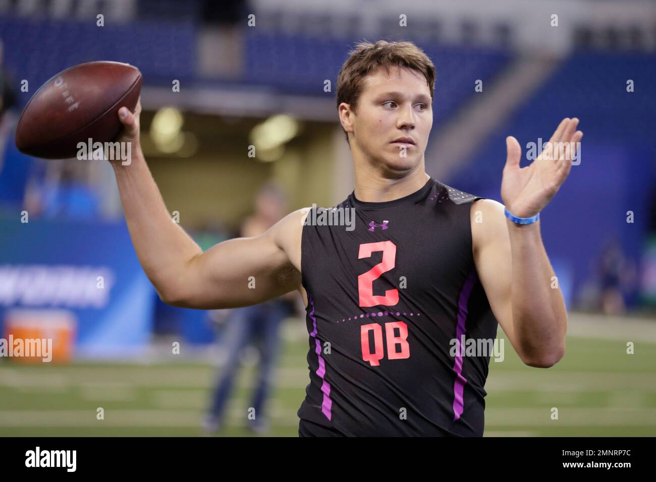 Wyoming's Josh Allen Outshines Everyone in QB Drills at the NFL