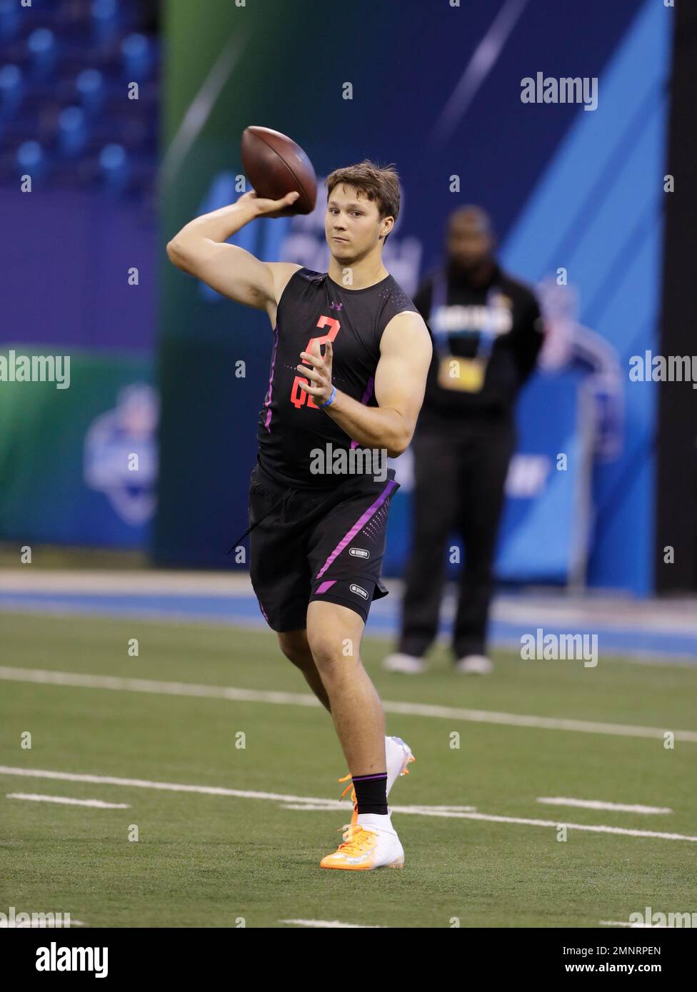 Wyoming's Josh Allen Outshines Everyone in QB Drills at the NFL