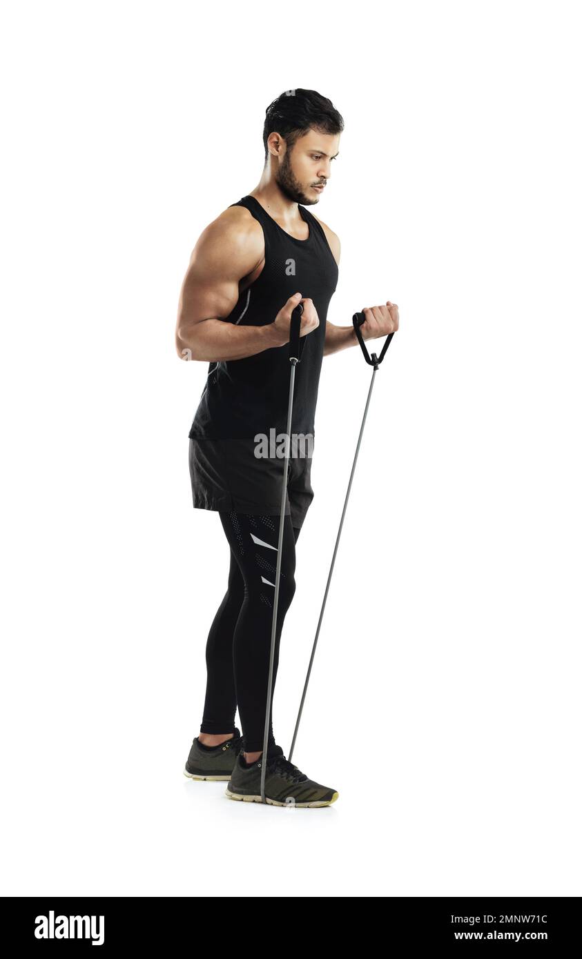 staying-in-top-form-with-some-resistance-training-studio-shot-of-a