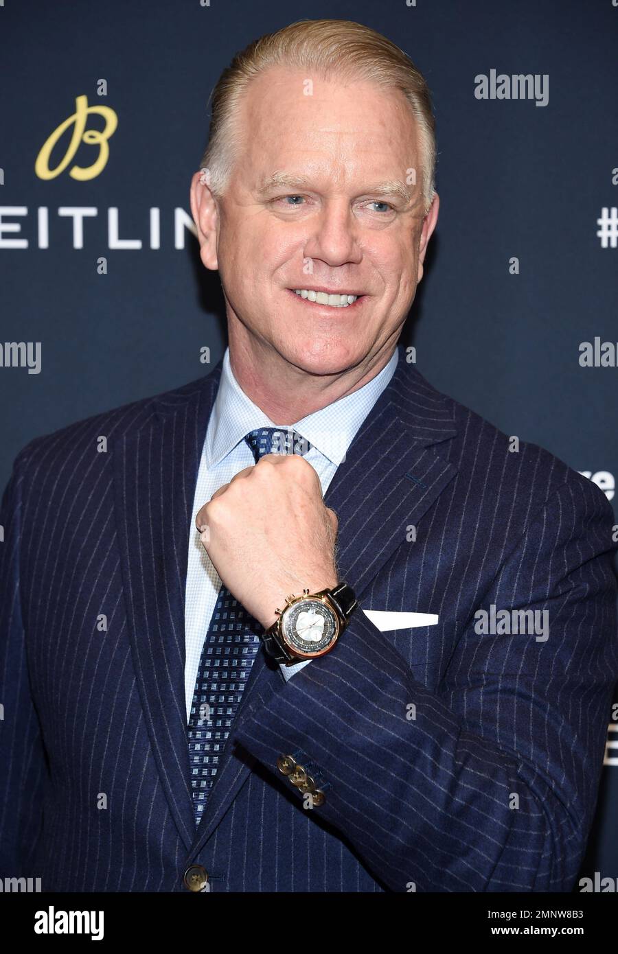 Boomer Esiason attends the Breitling Global Roadshow event at The