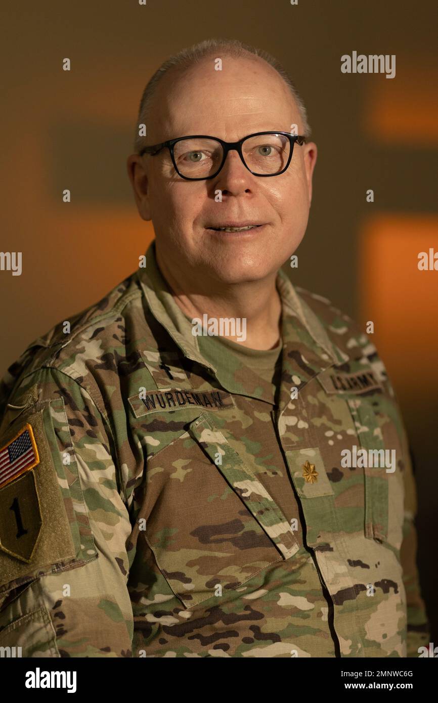 Maj. Glen Wardeman, from Zionsville, Indiana, a chaplain at Walter Reed