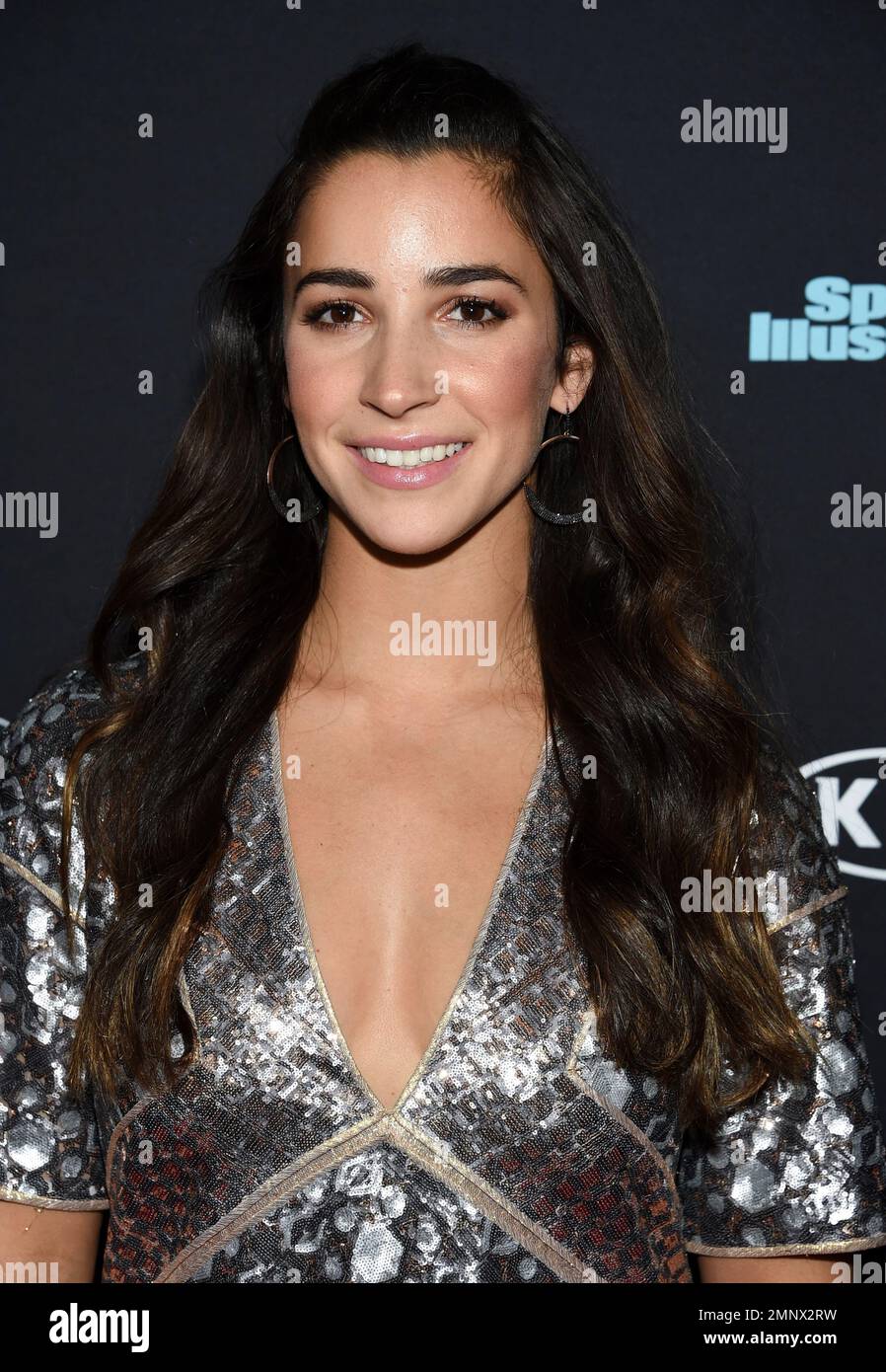 Gymnast Aly Raisman attends the 2018 Sports Illustrated Swimsuit Issue ...