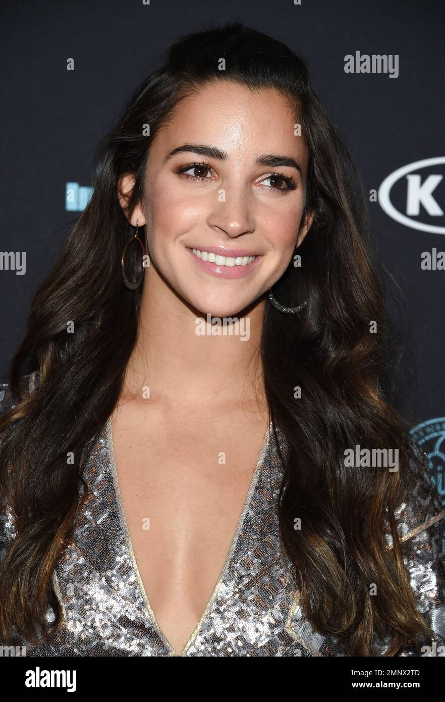 Gymnast Aly Raisman attends the 2018 Sports Illustrated Swimsuit Issue ...