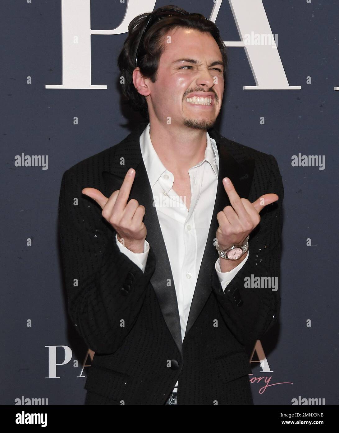 Los Angeles, USA. 30th Jan, 2023. Dylan Jagger Lee arrives at the
