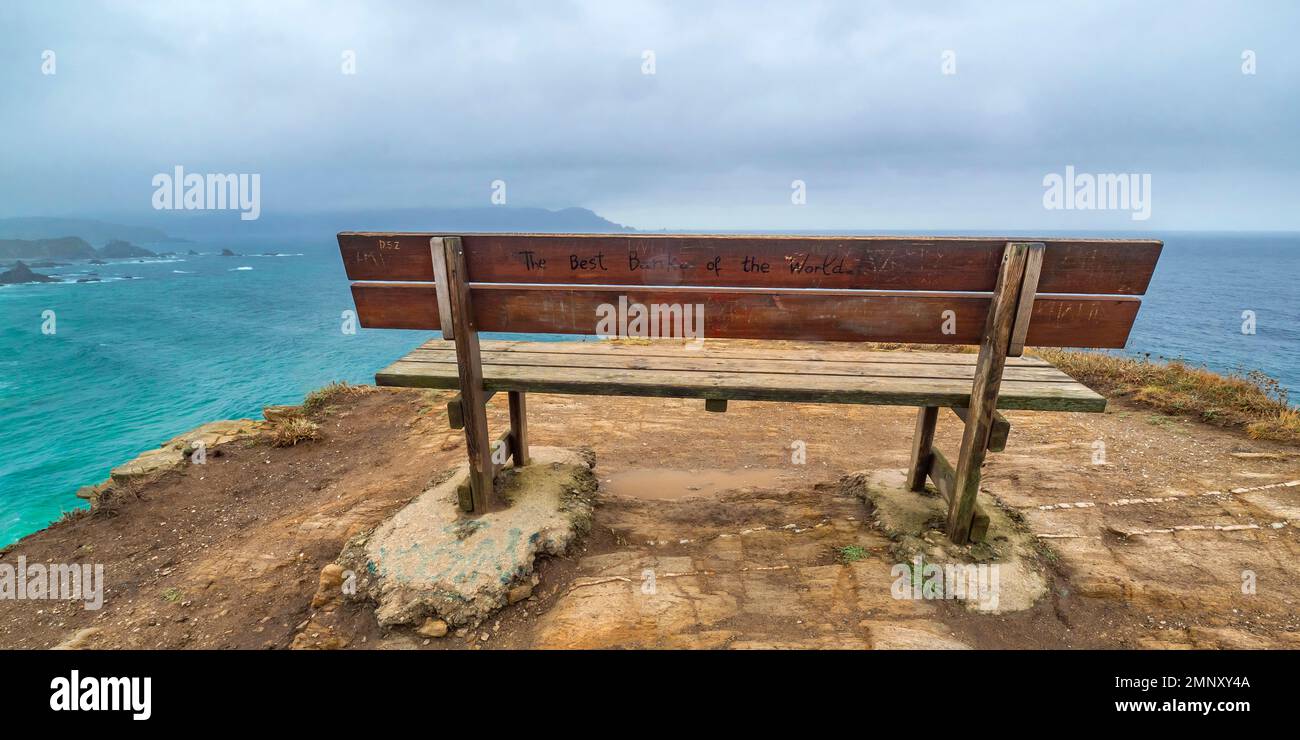 The best Bench in the World, Loiba Viewpoint, Cliffs of Loiba