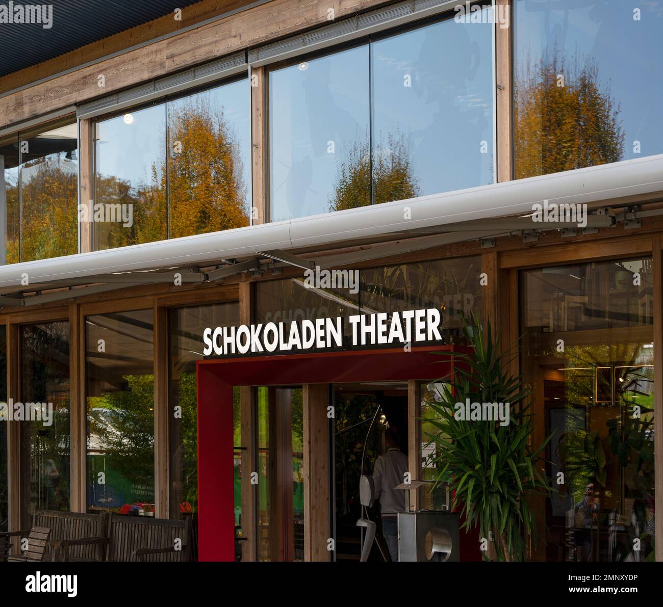 View of the theatre at the Zotter Chocolate Factory a familyrun
