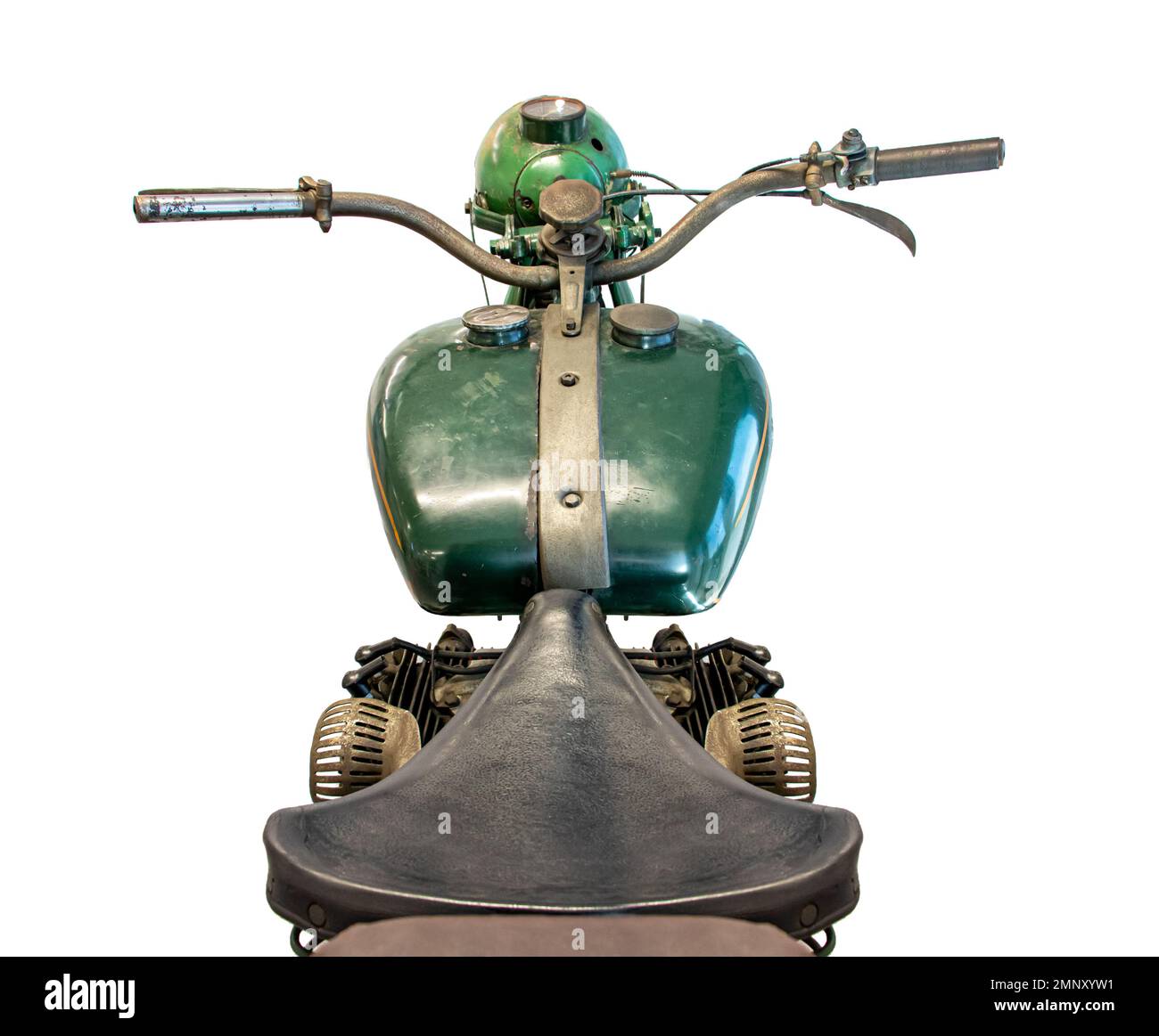 Motorcycle handlebars antique hi res stock photography and images Alamy