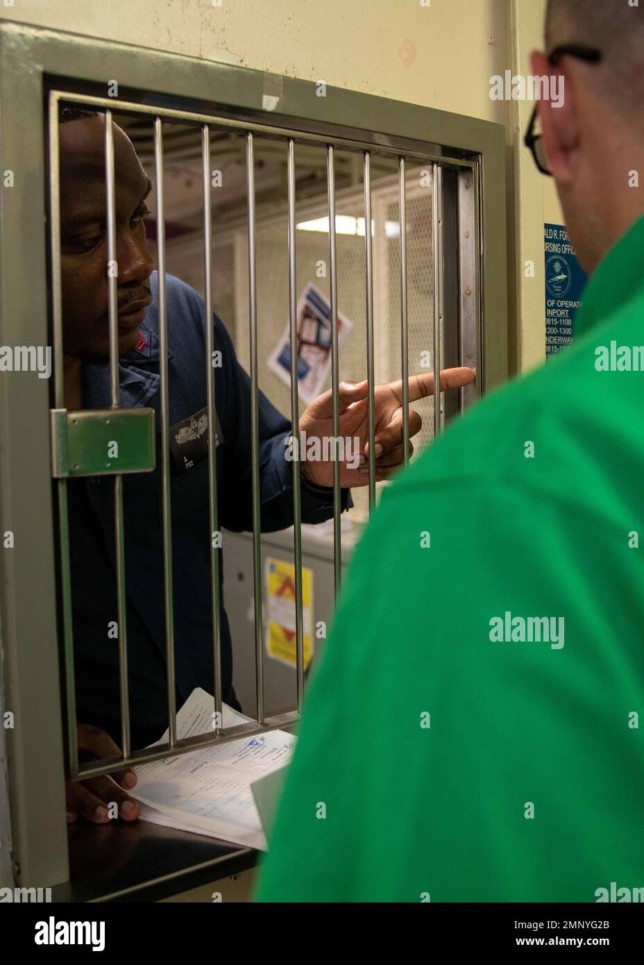 Personnel Specialist 2nd Class Jeremy Watson, from Raeford, North