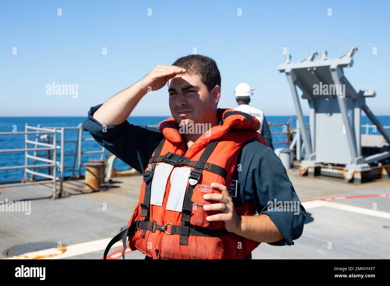 221007NLK6470512 ATLANTIC OCEAN—Boatswain’s Mate 2nd Class Jesse