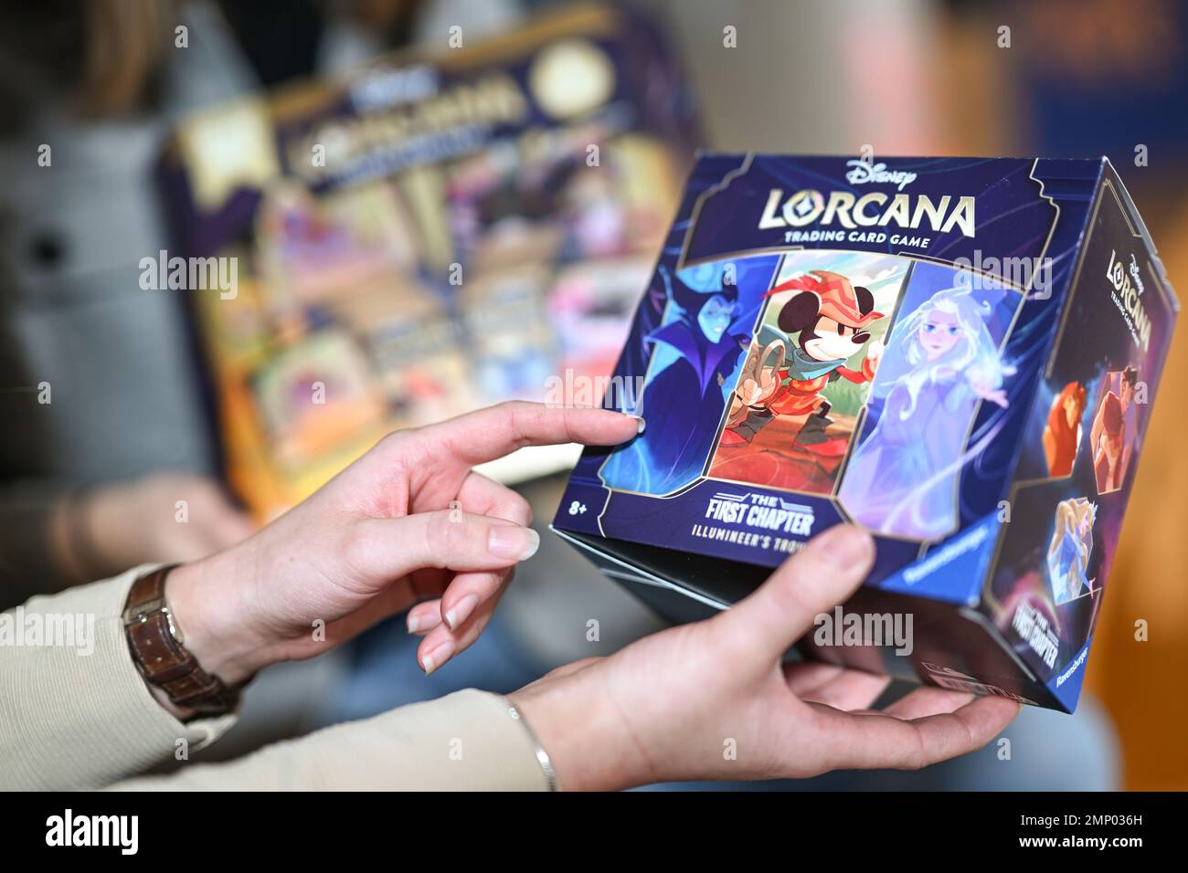 Disney lorcana trading card game hi-res stock photography and images - Alamy