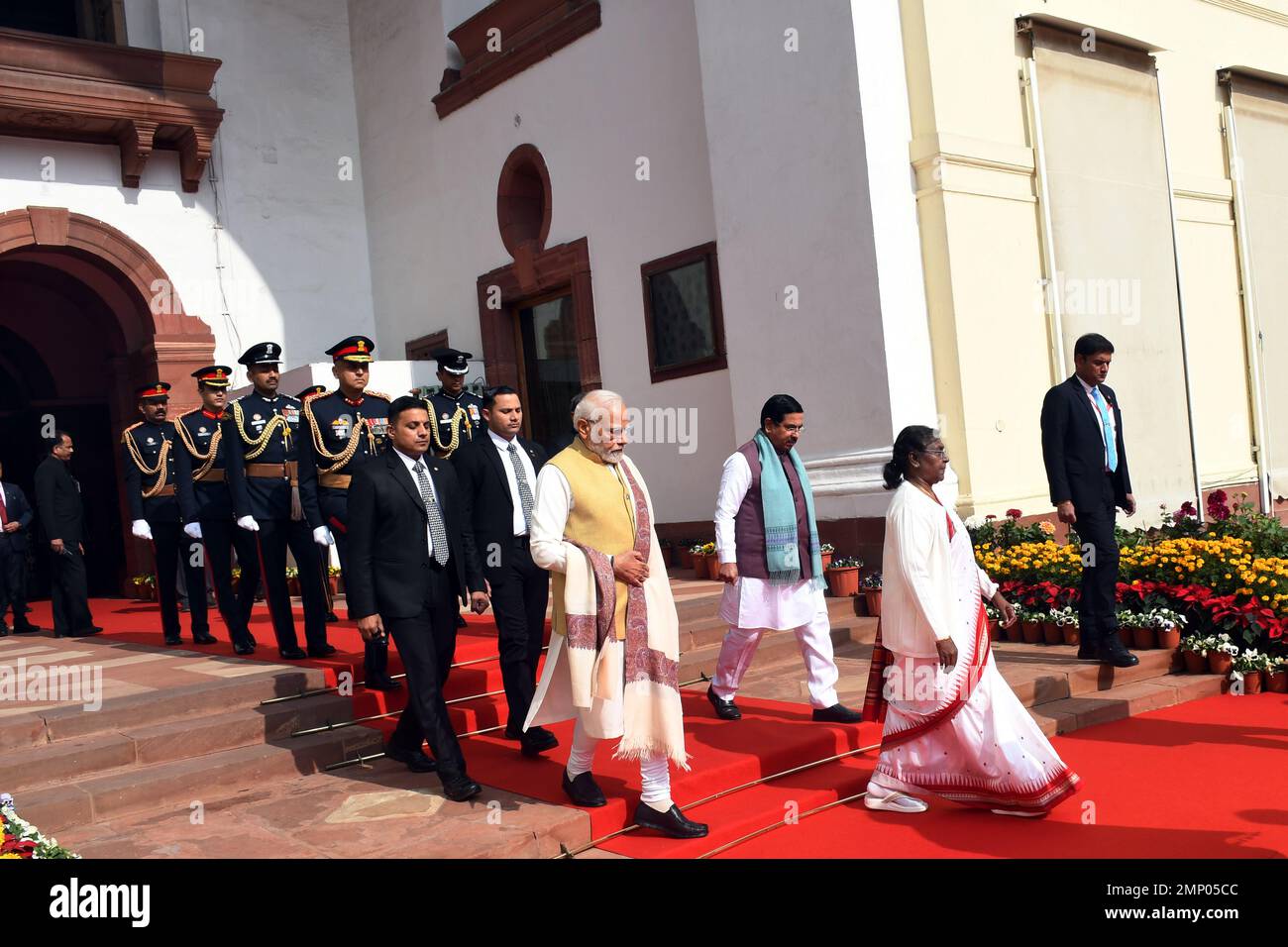 New Delhi New Delhi India 31st Jan 2023 Indian President Droupadi new-delhi-new-delhi-india-31st-jan-2023-indian-president-droupadi